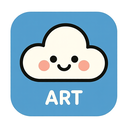 icon_art_cloud_cartoon icon preview