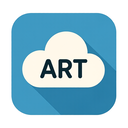 icon_art_cloud_flat_design icon preview