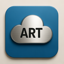 icon_art_cloud_metallic icon preview