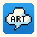 icon_art_cloud_pixel_art icon preview