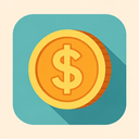 icon_art_coin_flat_pastel icon preview