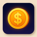 icon_art_coin_glow_effect icon preview