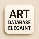 icon_art_database_elegant icon preview