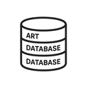 icon_art_database_minimal_outline icon preview
