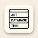 icon_art_database_thin icon preview