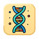 icon_art_dna_strand_cartoon icon preview