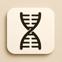icon_art_dna_strand_elegant icon preview