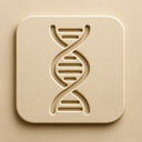 icon_art_dna_strand_embossed icon preview