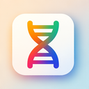 icon_art_dna_strand_gradient icon preview