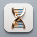 icon_art_dna_strand_metallic icon preview