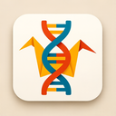 icon_art_dna_strand_origami icon preview