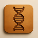icon_art_dna_strand_wooden icon preview