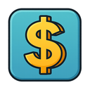 icon_art_dollar_sign_cartoon icon preview