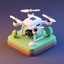 icon_art_drone_3d_isometric icon preview