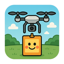 icon_art_drone_cartoon icon preview