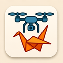 icon_art_drone_origami icon preview