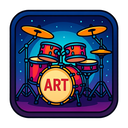 icon_art_drum_cyberpunk icon preview