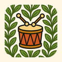 icon_art_drum_organic_pattern icon preview
