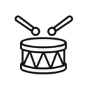 icon_art_drum_outline icon preview