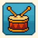 icon_art_drum_pixel_art icon preview
