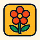 icon_art_flower_bold icon preview