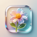 icon_art_flower_glassy icon preview
