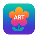 icon_art_flower_gradient icon preview