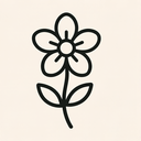 icon_art_flower_thin icon preview