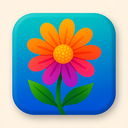 icon_art_flower_vibrant_colors icon preview