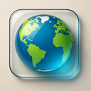 icon_art_globe_glassy icon preview
