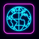 icon_art_globe_neon icon preview