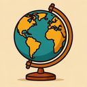 icon_art_globe_retro icon preview