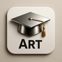 icon_art_graduation_cap_metallic icon preview