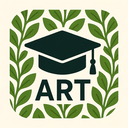 icon_art_graduation_cap_organic_pattern icon preview