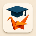 icon_art_graduation_cap_origami icon preview