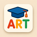 icon_art_graduation_cap_playful icon preview