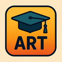 icon_art_graduation_cap_retro icon preview