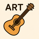 icon_art_guitar_filled icon preview