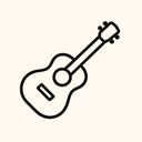 icon_art_guitar_line_art icon preview