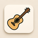 icon_art_guitar_minimalist icon preview