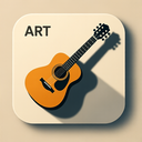 icon_art_guitar_shadow_effect icon preview