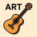 icon_art_guitar_vector icon preview