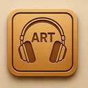 icon_art_headphones_embossed icon preview