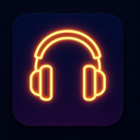 icon_art_headphones_glow_effect icon preview