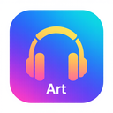 icon_art_headphones_gradient icon preview