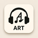 icon_art_headphones_minimalist icon preview