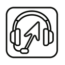icon_art_headphones_outline icon preview