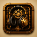 icon_art_headphones_steampunk icon preview