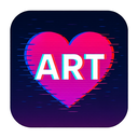 icon_art_heart_digital_glitch icon preview