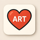 icon_art_heart_filled icon preview
